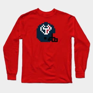 8 Bit Houston Texans Helmet Long Sleeve T-Shirt